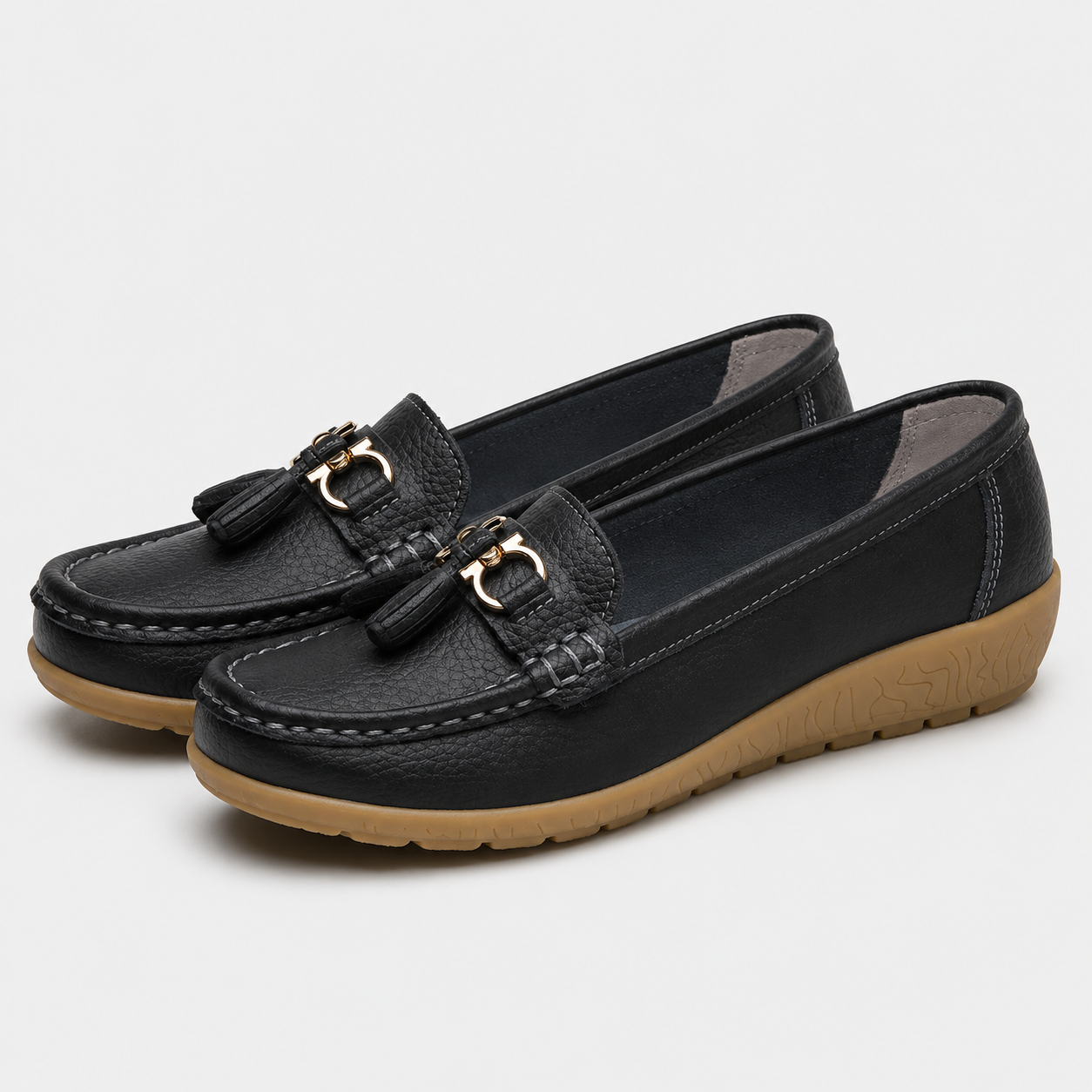 Elena | Damskie Mokasyny z Ozdobnymi Frędzlami – Eleganckie Buty Casual