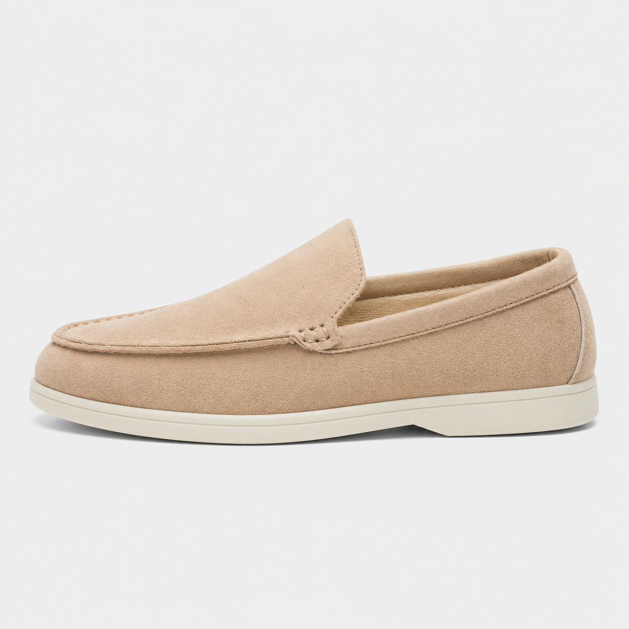 Stanisław | Męskie Mokasyny – Eleganckie Wsuwane Buty Zamszowe