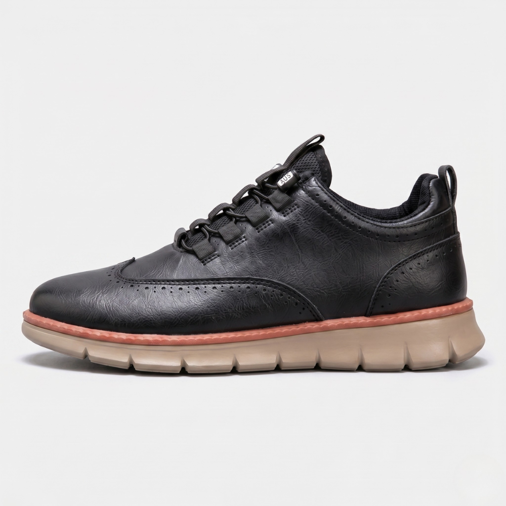 Aleksander | Damski Sneakersy Casual – Lekkie Buty z Elastycznym Sznurowaniem