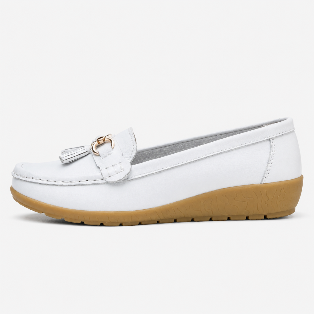 Elena | Damskie Mokasyny z Ozdobnymi Frędzlami – Eleganckie Buty Casual