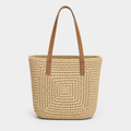 Liora | Damska Pleciona Torebka Shopper – Letnia Torba w Stylu Boho