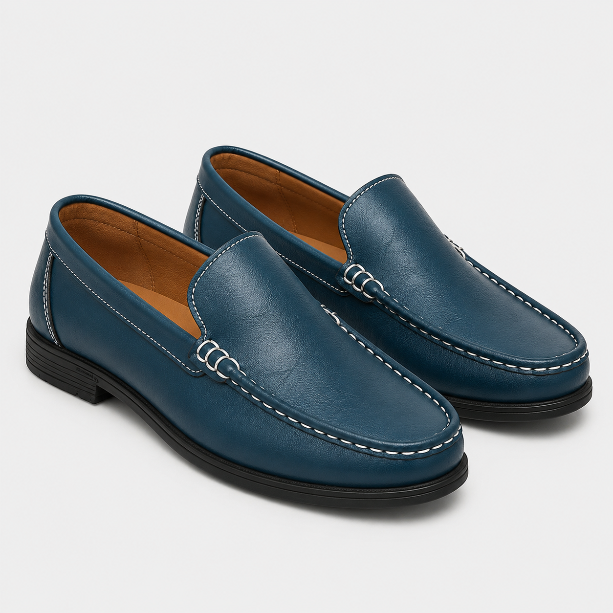Mateusz | Męskie Mokasyny – Eleganckie Wsuwane Buty Wizytowe