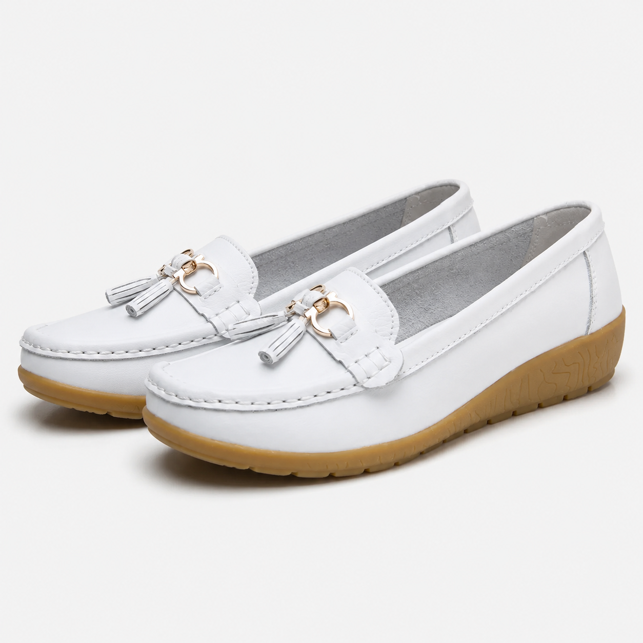 Elena | Damskie Mokasyny z Ozdobnymi Frędzlami – Eleganckie Buty Casual