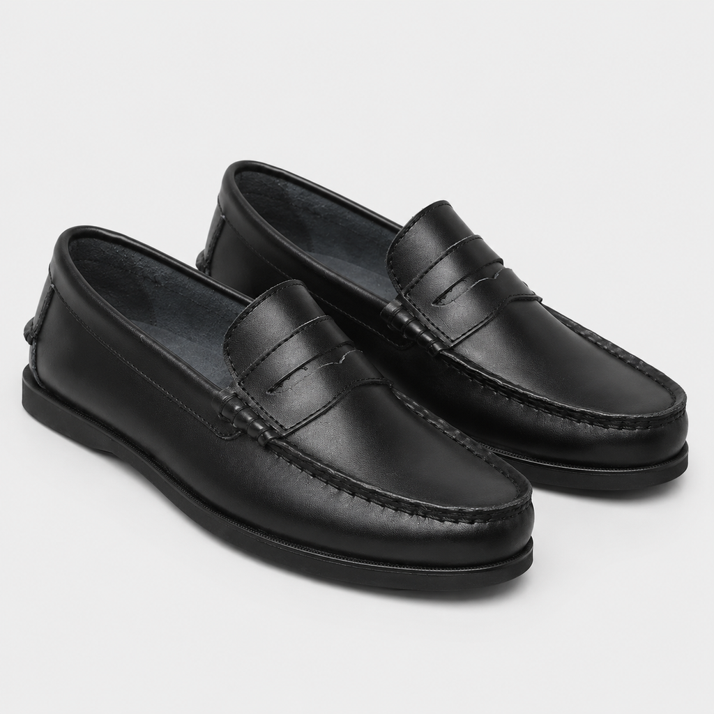 Dario | Męskie Klasyczne Mokasyny Skórzane – Elegancki Styl Casual