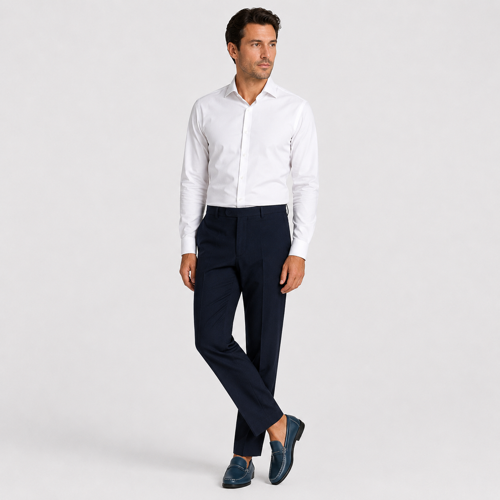Mateusz | Męskie Mokasyny – Eleganckie Wsuwane Buty Wizytowe