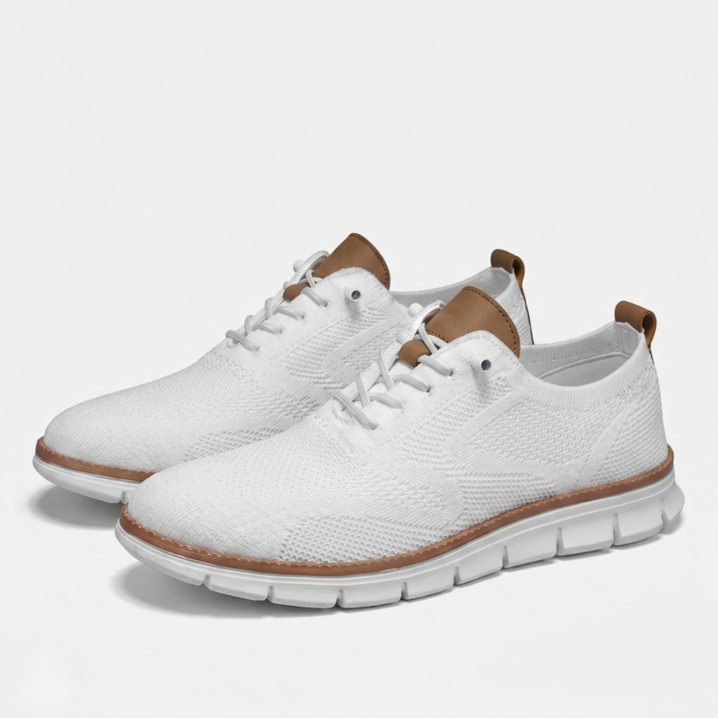 Antoni | Damski Lekkie Sneakersy Dzianinowe – Oddychające Buty Casual