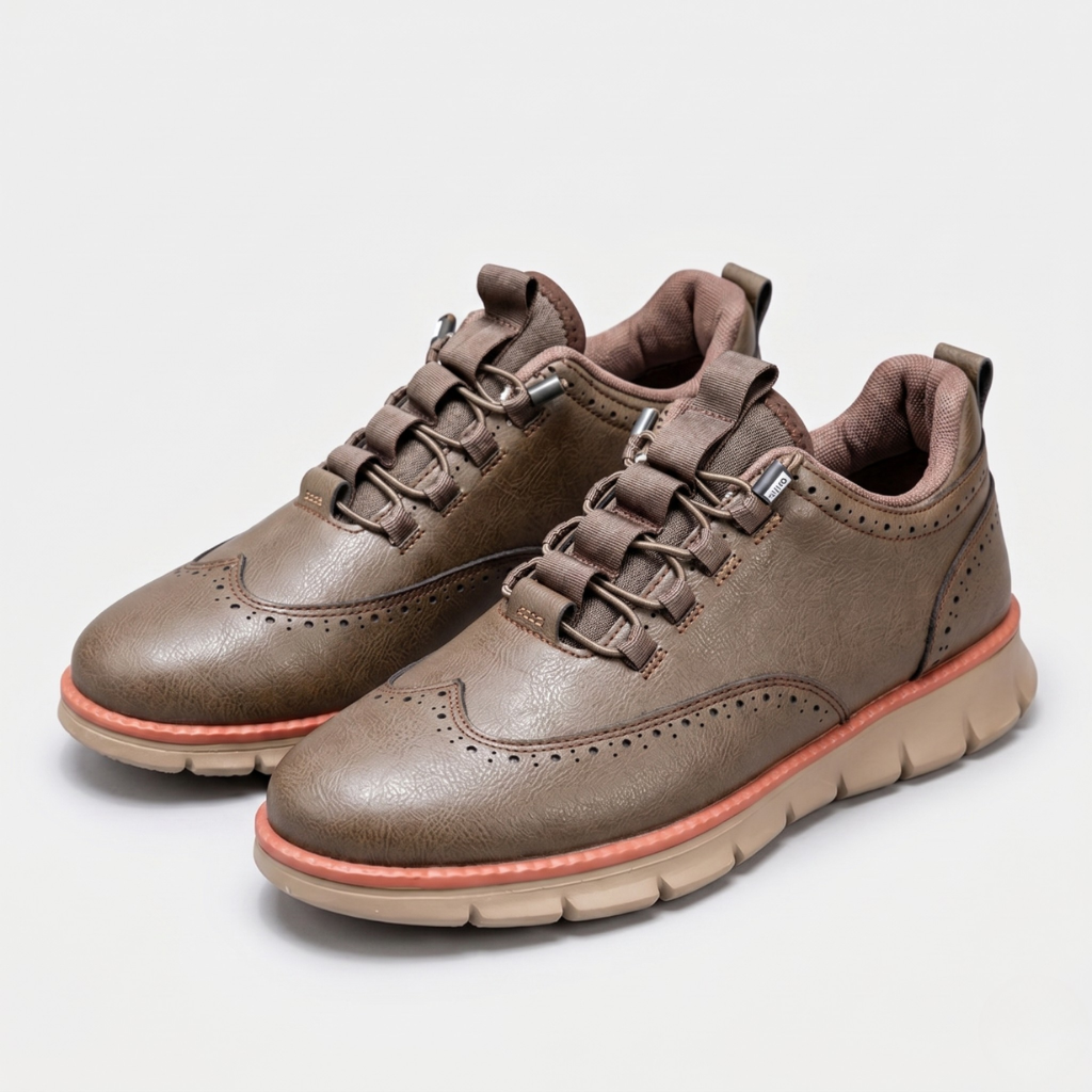 Aleksander | Damski Sneakersy Casual – Lekkie Buty z Elastycznym Sznurowaniem