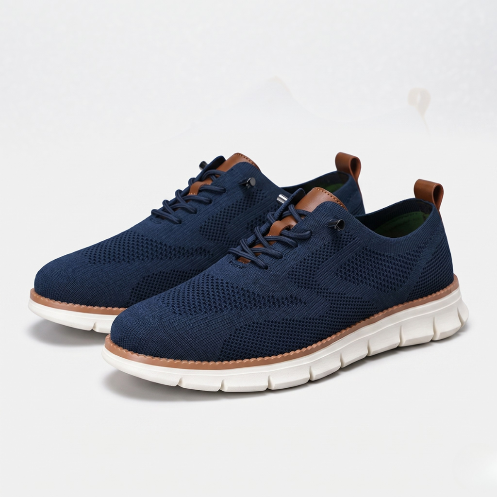 Antoni | Damski Lekkie Sneakersy Dzianinowe – Oddychające Buty Casual