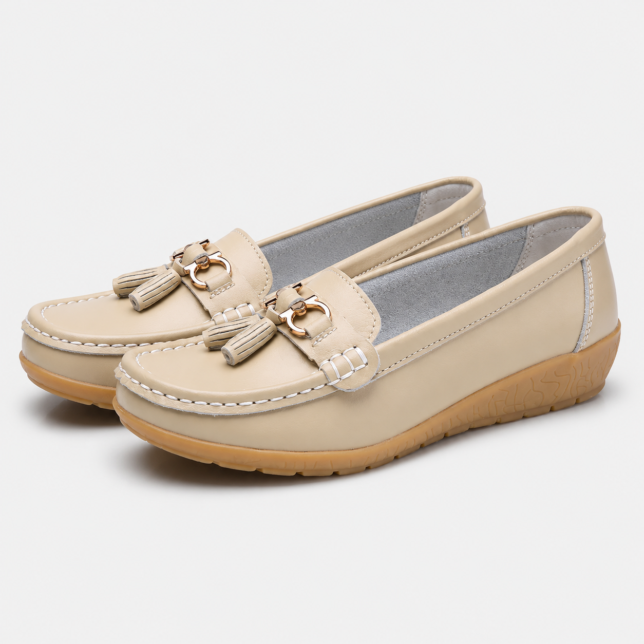 Elena | Damskie Mokasyny z Ozdobnymi Frędzlami – Eleganckie Buty Casual
