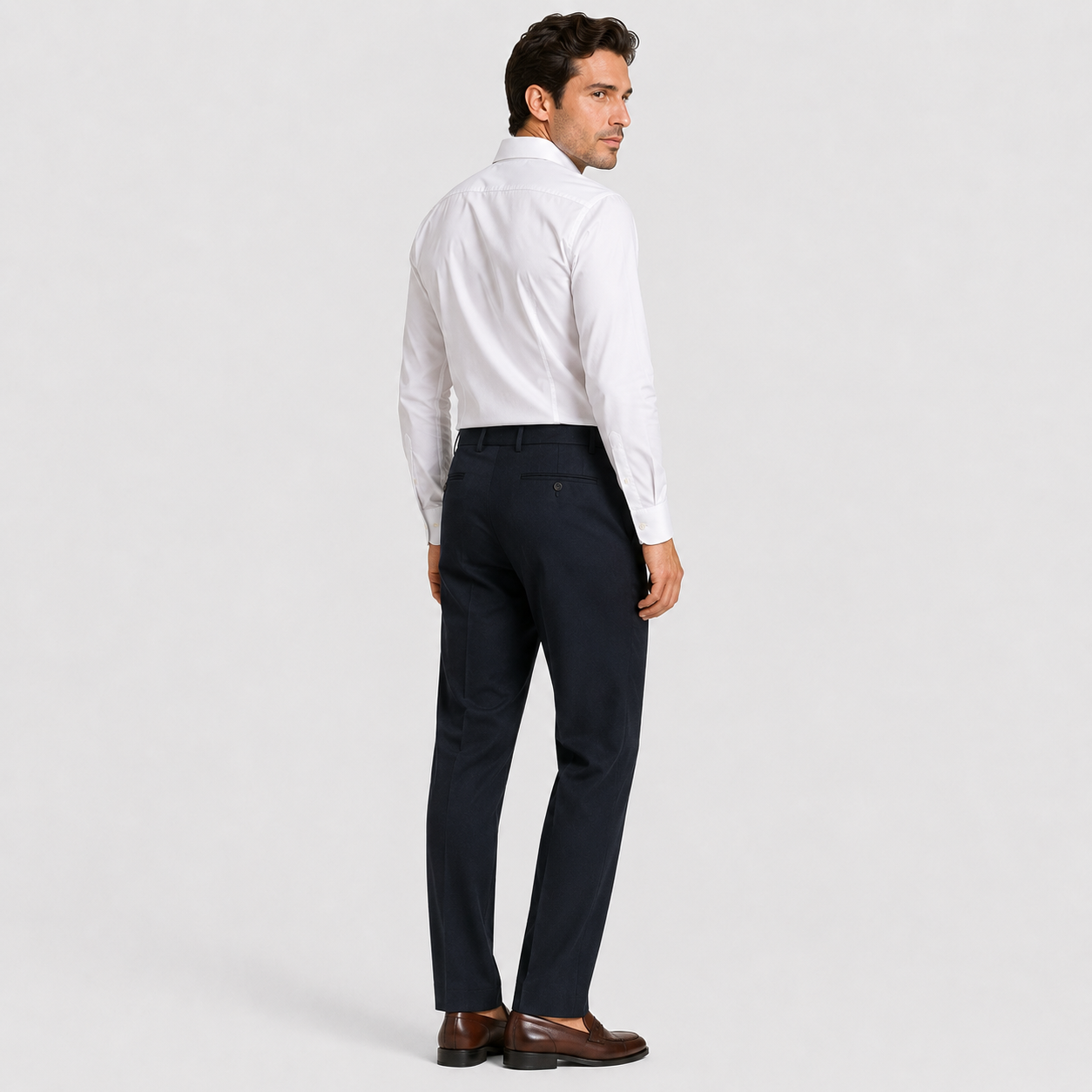 Leon | Męskie Eleganckie Mokasyny Wsuwane – Klasyczne Buty Formalne