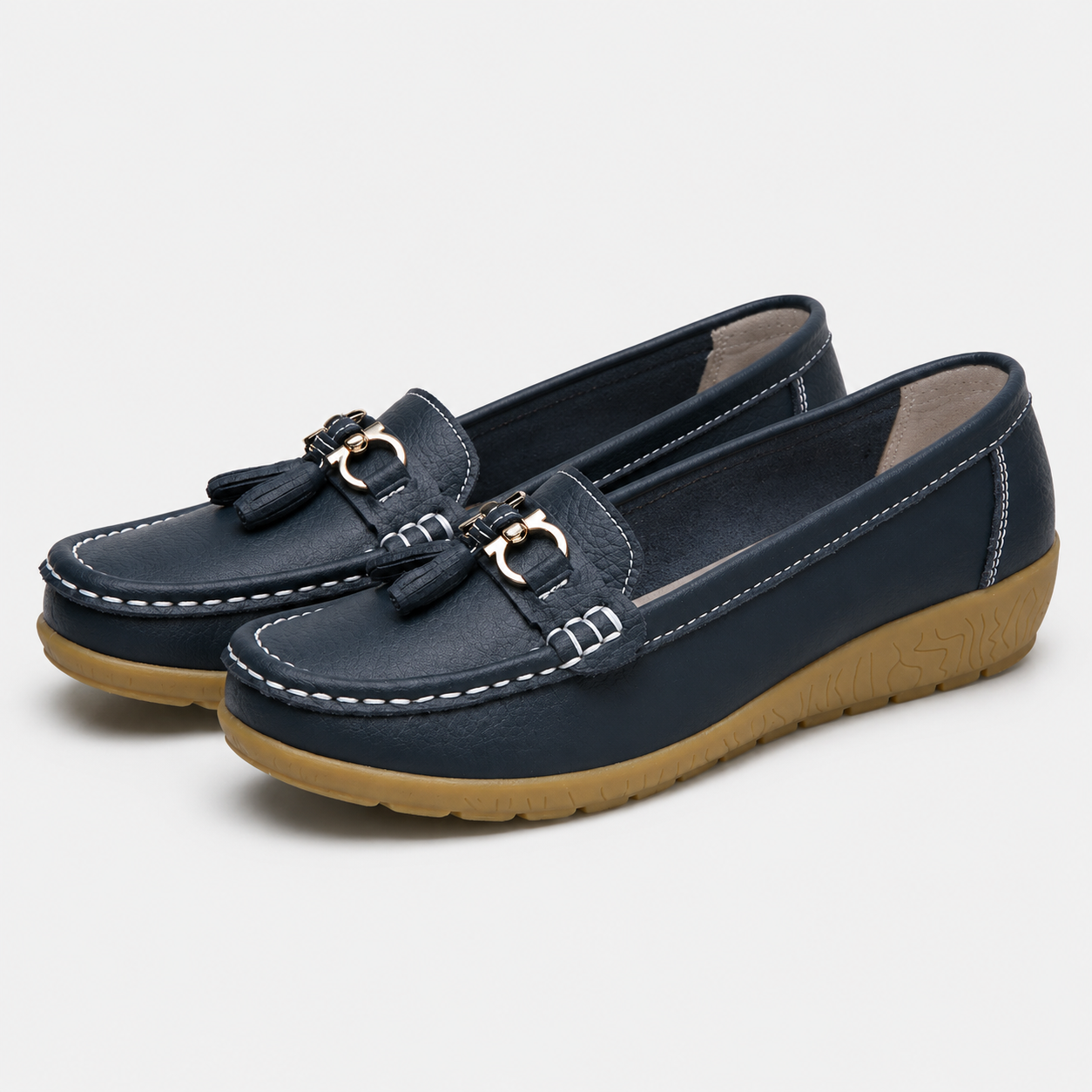 Elena | Damskie Mokasyny z Ozdobnymi Frędzlami – Eleganckie Buty Casual
