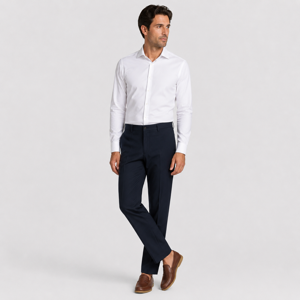 Dario | Męskie Klasyczne Mokasyny Skórzane – Elegancki Styl Casual