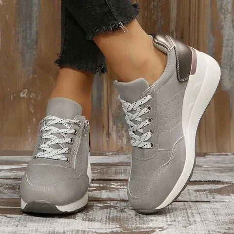 Damskie sneakersy sznurowane na co dzień