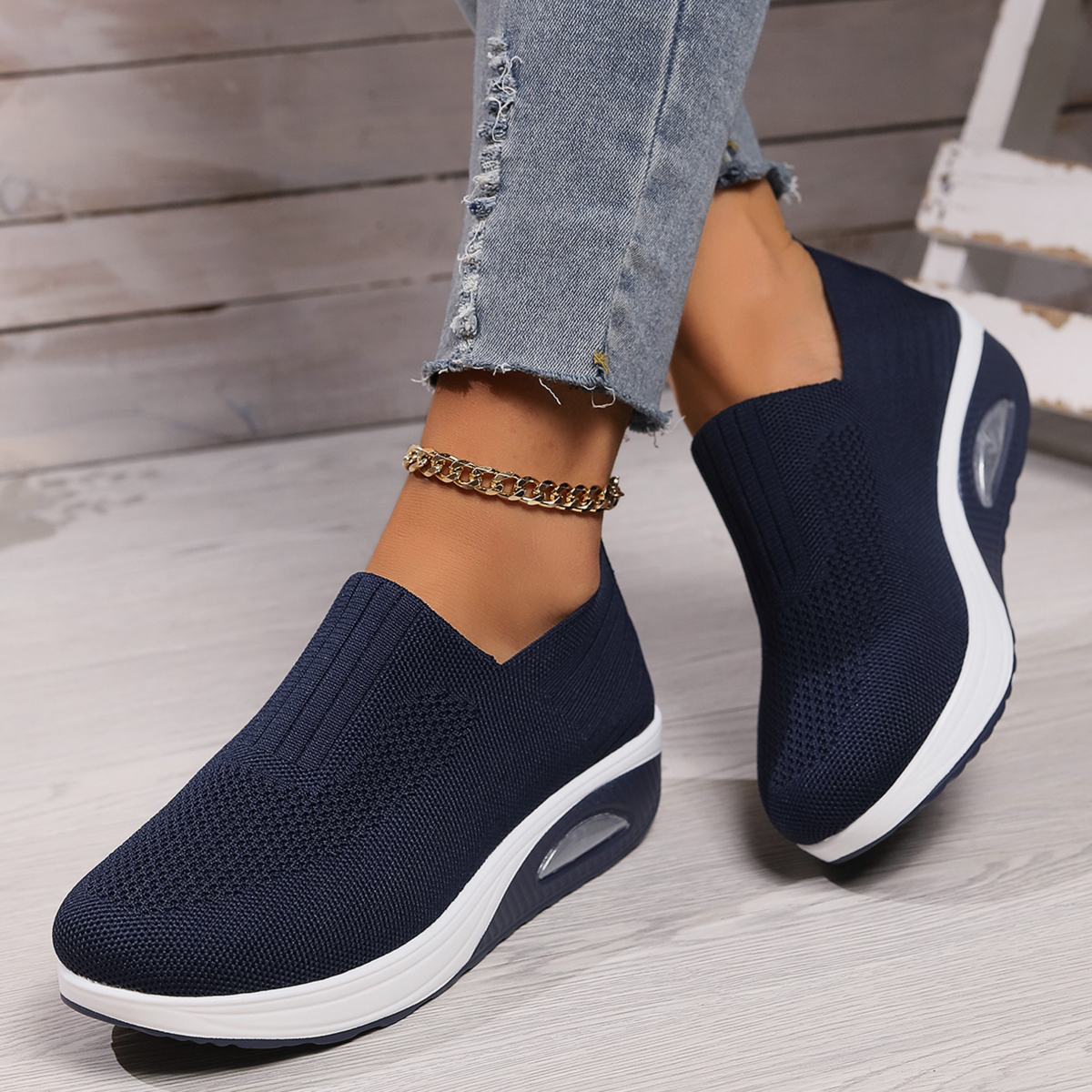 Damskie wsuwane buty na co dzień
