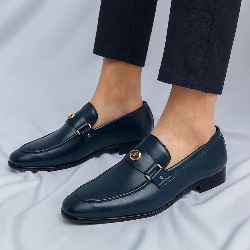 Męskie mokasyny z eleganckim charakterem na różne okazje