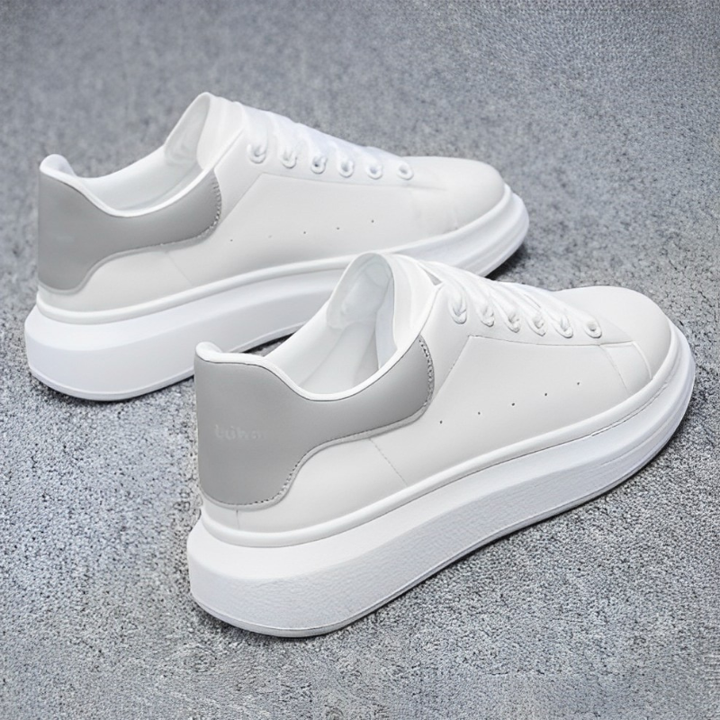 Męskie sneakersy do miejskich zestawień przez cały rok