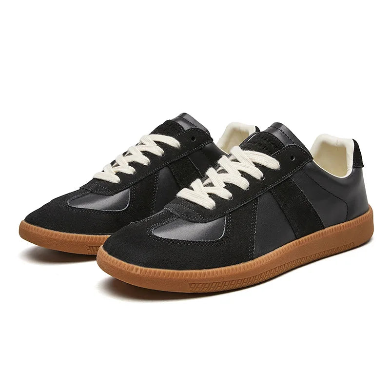 Męskie sneakersy sznurowane do codziennych zestawów