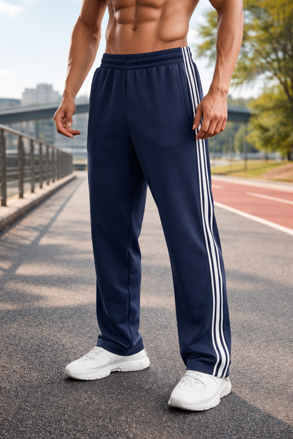 Męskie spodnie sportowe do aktywnego dnia