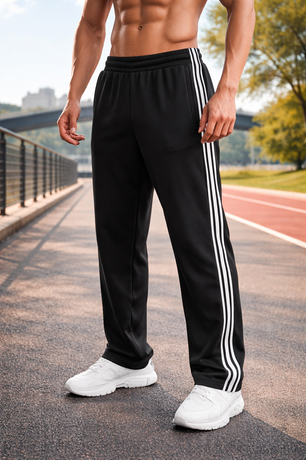 Męskie spodnie sportowe do aktywnego dnia
