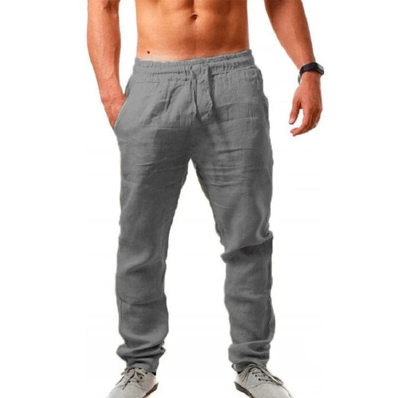 Męskie spodnie ze swobodnym krojem