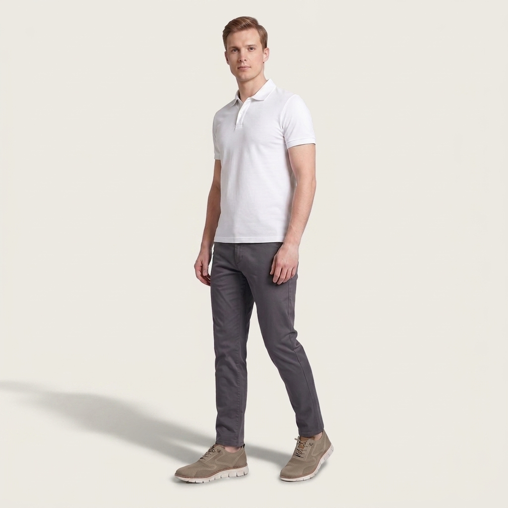 Antoni | Męskie Lekkie Sneakersy Dzianinowe – Oddychające Buty Casual