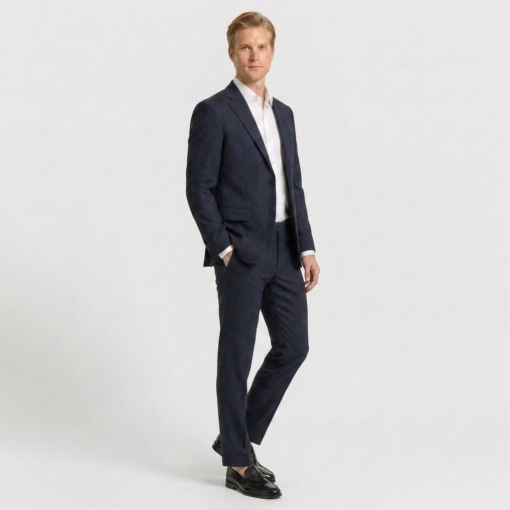 Leon | Męskie Eleganckie Mokasyny Wsuwane – Klasyczne Buty Formalne