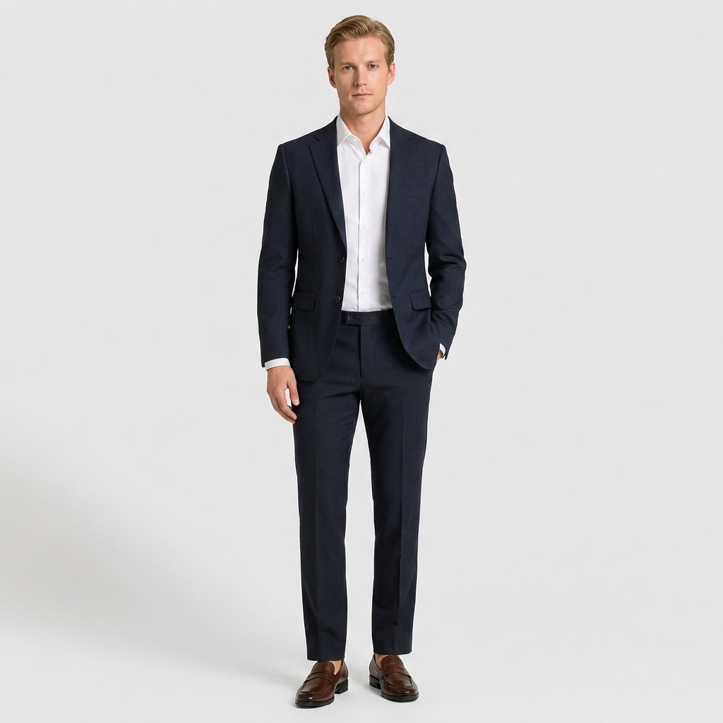 Leon | Męskie Eleganckie Mokasyny Wsuwane – Klasyczne Buty Formalne